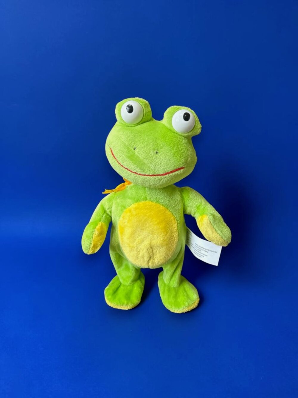 (VIDEO) RARE VINTAGE Sing Dancing Frog Gemmy "Shake It" Green Animated Plush Toy